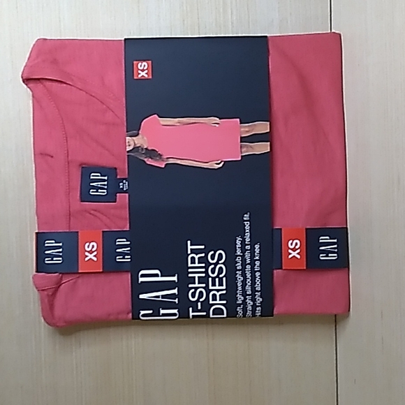 GAP Dresses Gap Tshirt Dress In Pink Size Womens Xs Claret Red